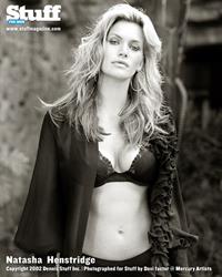 Natasha Henstridge in lingerie