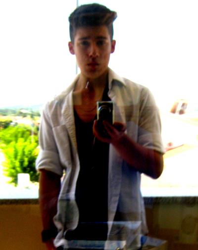 Anonymous taking a selfie