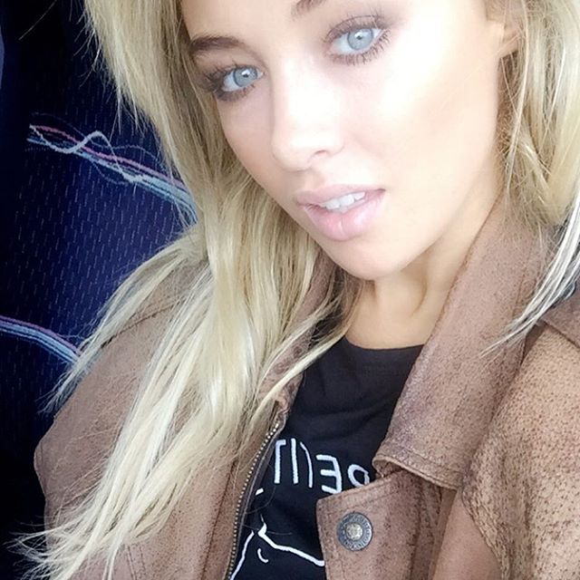 Nicola Hughes taking a selfie