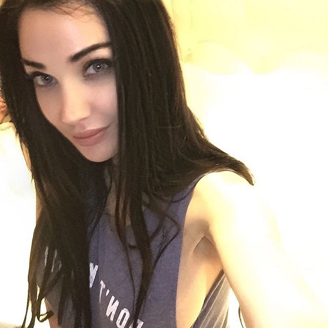 Kristina Basham taking a selfie