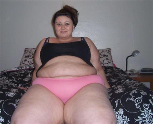 Anonymous in lingerie