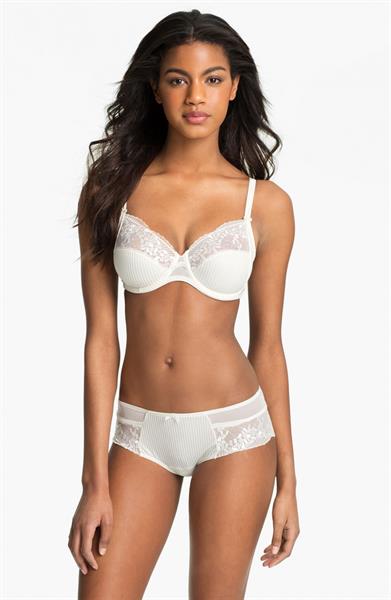Ebonee Davis in lingerie
