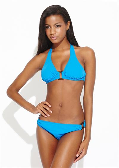 Ebonee Davis in a bikini