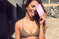 Kyra Santoro in a bikini