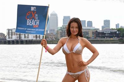 Jess Impiazzi in a bikini