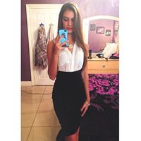 Betsy Alvarez taking a selfie