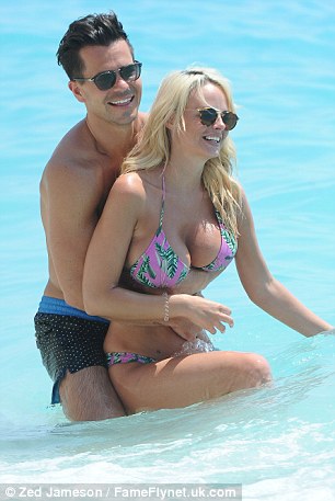 Rhian Sugden Bikini Pictures Rhian Sugden and Oliver Mellor on a vacation in Turkey