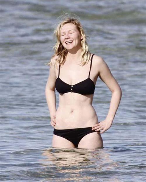 Kirsten Dunst in a bikini