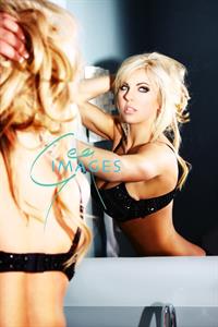 Mallory Clark in lingerie