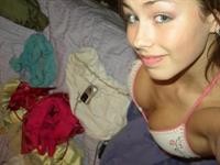 Anonymous in lingerie