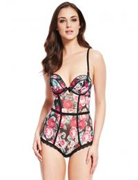 Violet Budd in lingerie