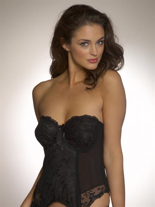 Violet Budd in lingerie