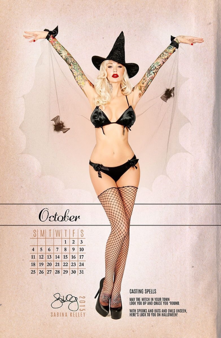 Sabina Kelley in a bikini