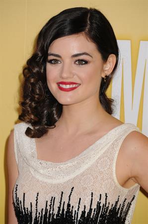 Lucy Hale at the 46th annual CMA awards
