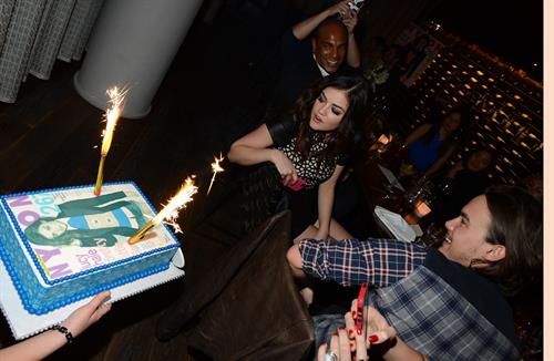 Lucy Hale NYLON celebrates Dec/Jan Cover Star Lucy Hale in Los Angeles 12/7/12 