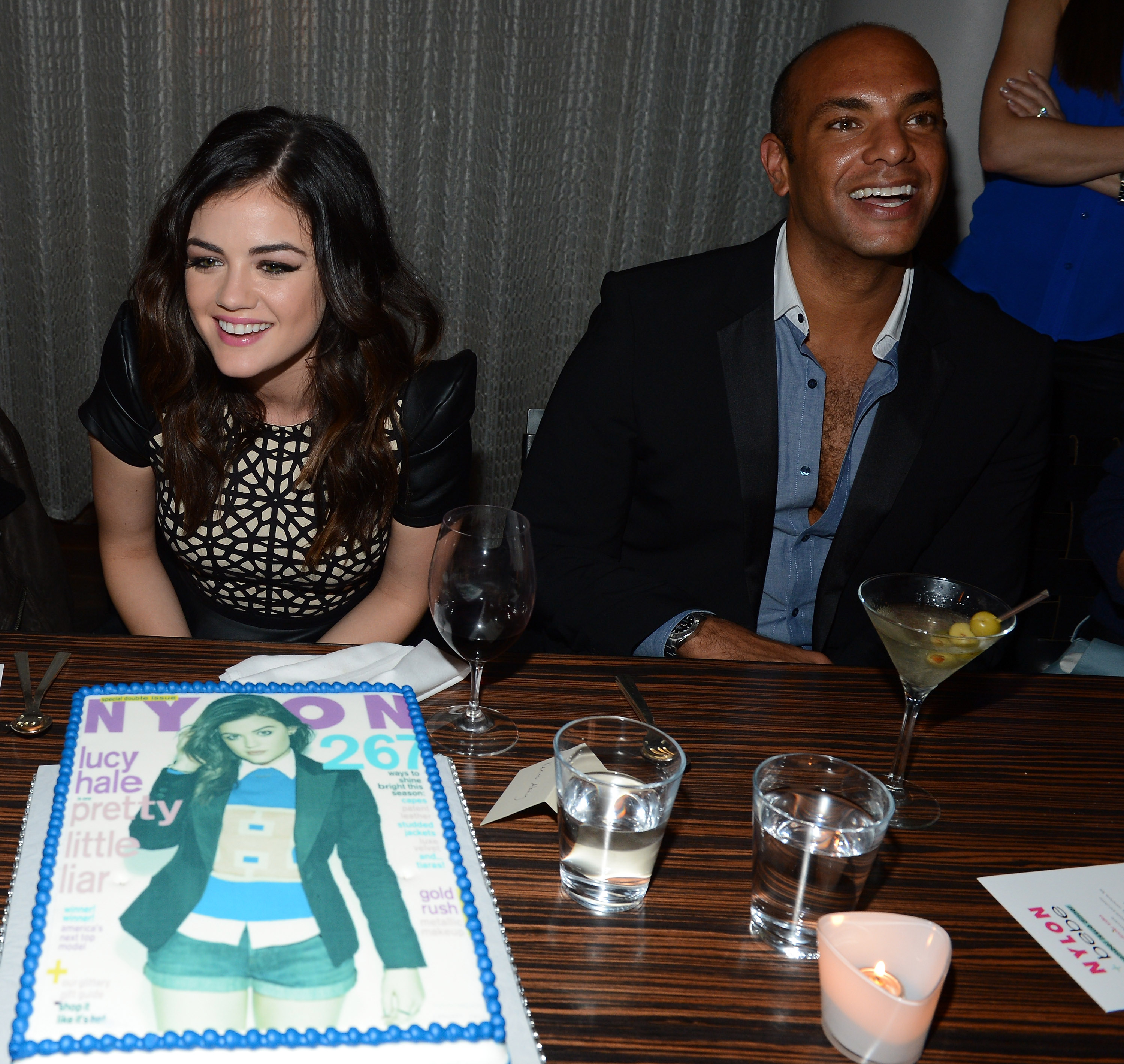Lucy Hale NYLON celebrates Dec/Jan Cover Star Lucy Hale in Los Angeles 12/7/12 