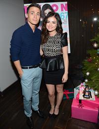 Lucy Hale NYLON celebrates Dec/Jan Cover Star Lucy Hale in Los Angeles 12/7/12 
