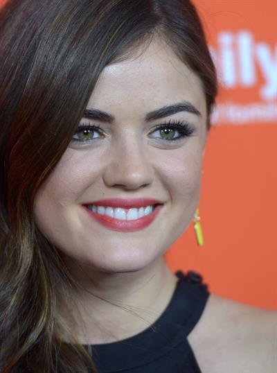 Actress Lucy Hale at the ABC Family West Coast Upfronts party at The Sayers Club on May 1, 2012 in Hollywood, California. 