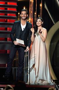 Lucy Hale at the 47th annual CMA Awards