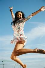 Katie Fey Shower in the garden