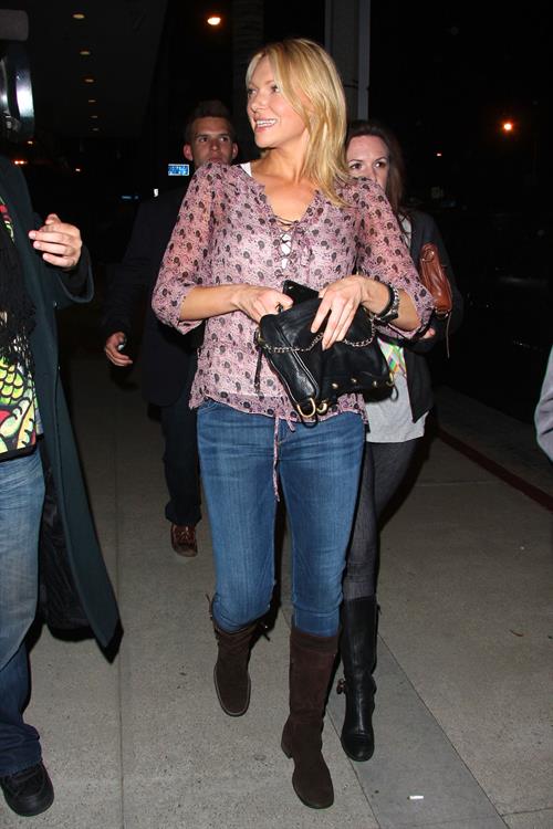 At Trousdale nightclub in L.A. - April 6, 2010
