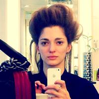 Sofia Sanchez de Betak taking a selfie