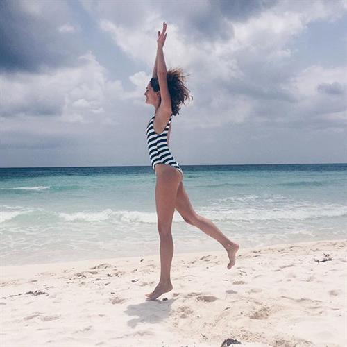 Sofia Sanchez de Betak in a bikini - ass