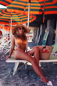 Natasha Oakley in a bikini