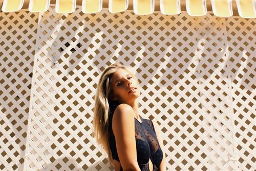 Natasha Oakley in a bikini