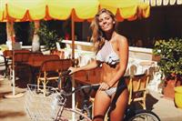 Natasha Oakley in a bikini