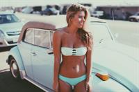 Natasha Oakley in a bikini