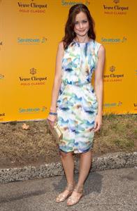 Alexis Bledel at the 2010 Veuve Clicquot Manhatten Polo Classic on June 27, 2010