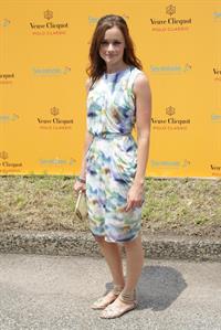 Alexis Bledel at the 2010 Veuve Clicquot Manhatten Polo Classic on June 27, 2010