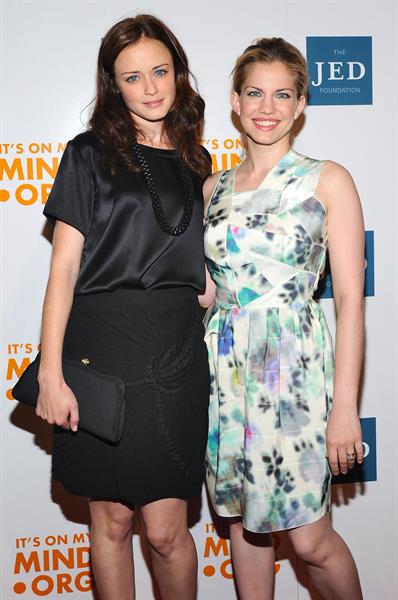 Alexis Bledel at the Jed Foundation's 9th Annual Infinite Possibilities Gala October 6, 2010