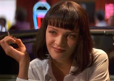 Uma Thurman in Pulp Fiction