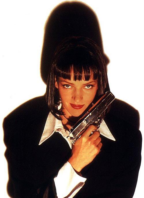 Uma Thurman in Pulp Fiction