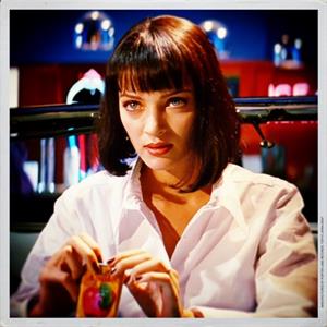 Uma Thurman in Pulp Fiction