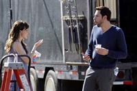 Alexis Bledel on the set of 'Remember Sunday' in New Orleans January 25, 2013