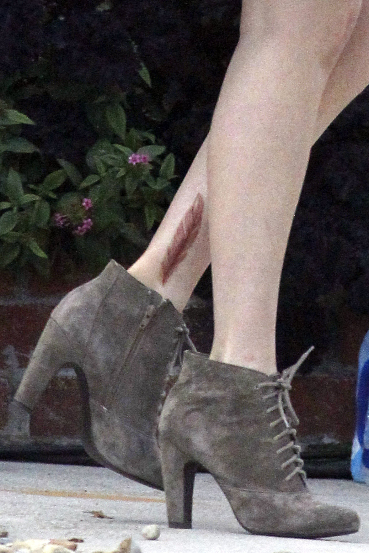 Alexis Bledel on the set of 'Remember Sunday' in New Orleans January 25, 2013