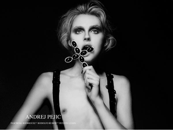 Andreja Pejić - breasts