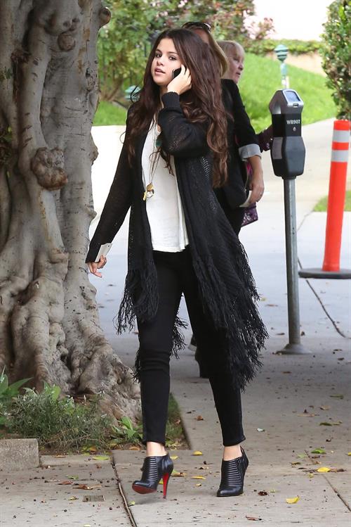 Selena Gomez West Hollywood December 13, 2012 