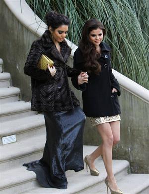 Selena Gomez headed to the Golden Globe Awards in LA January 13, 2013 