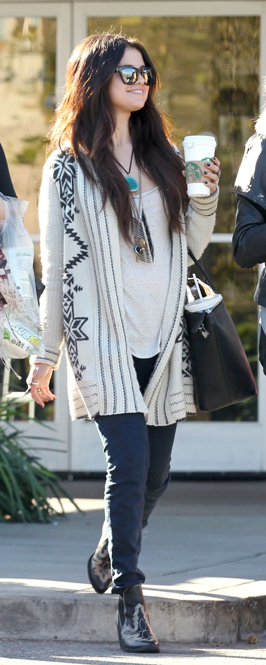Selena Gomez in Burbank January 16, 2013 
