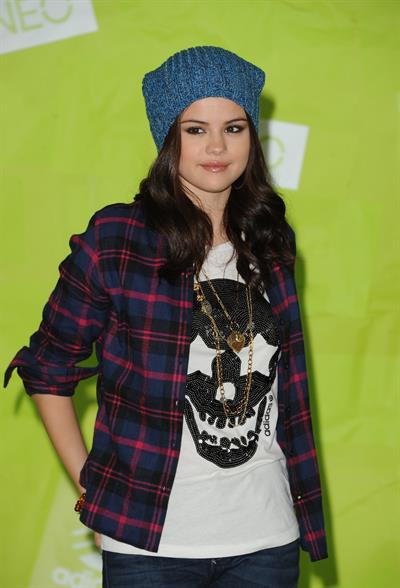 Selena Gomez Adidas NEO news conference in Los Angeles 11/20/12 