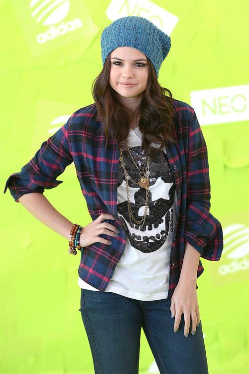 Selena Gomez Adidas NEO news conference in Los Angeles 11/20/12 