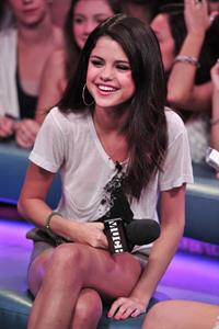 Selena Gomez visits New Music Live, August 24, 2011 
