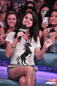 Selena Gomez visits New Music Live, August 24, 2011 