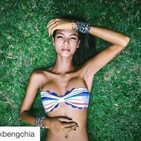 Ariela Oliveira in a bikini