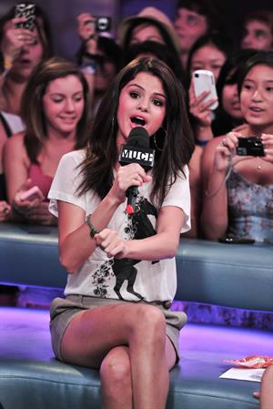Selena Gomez visits New Music Live, August 24, 2011 