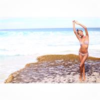 Ariela Oliveira in a bikini